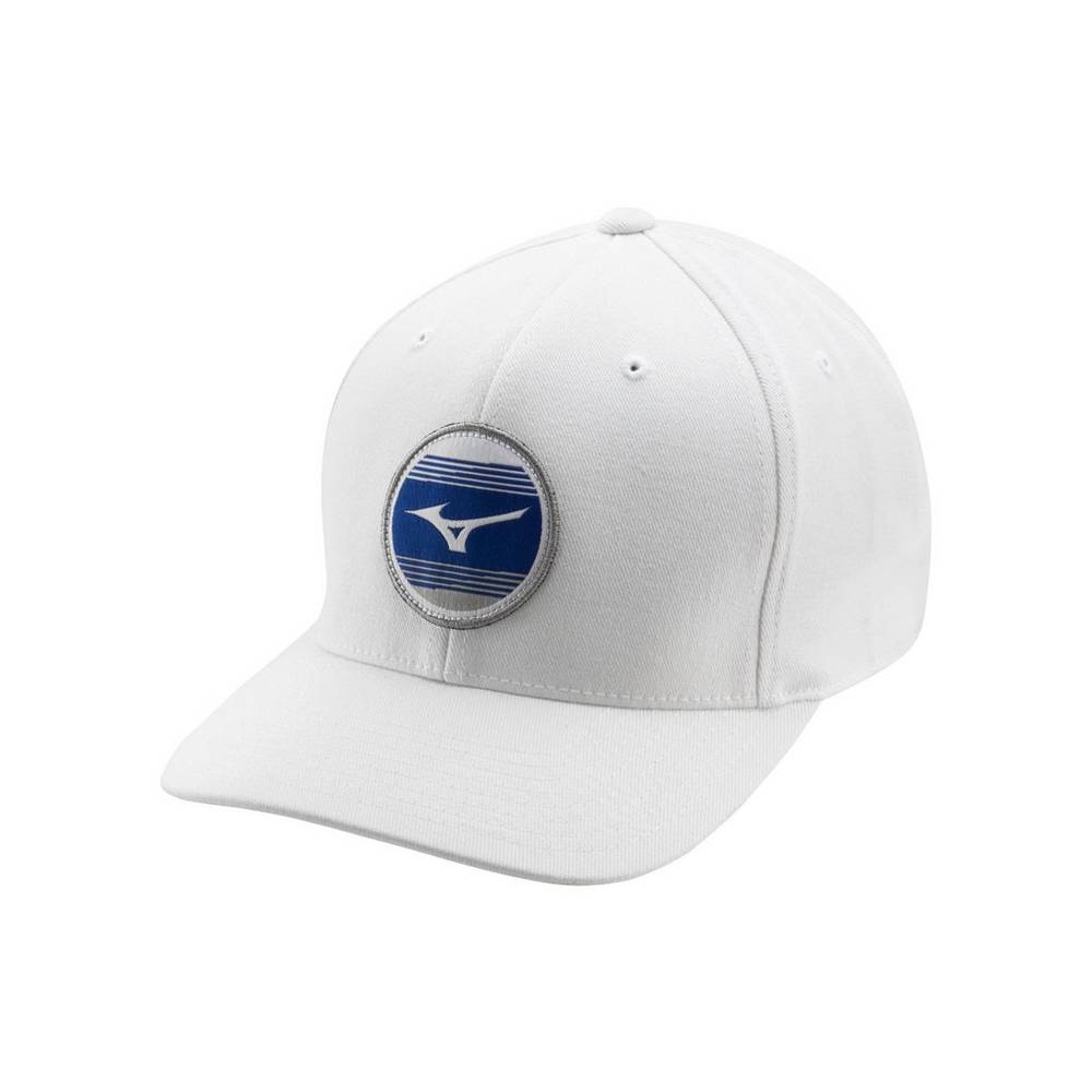 Mizuno 919 Snapback - Bayan Şapka - Beyaz Türkiye (DHMKNZ-024)